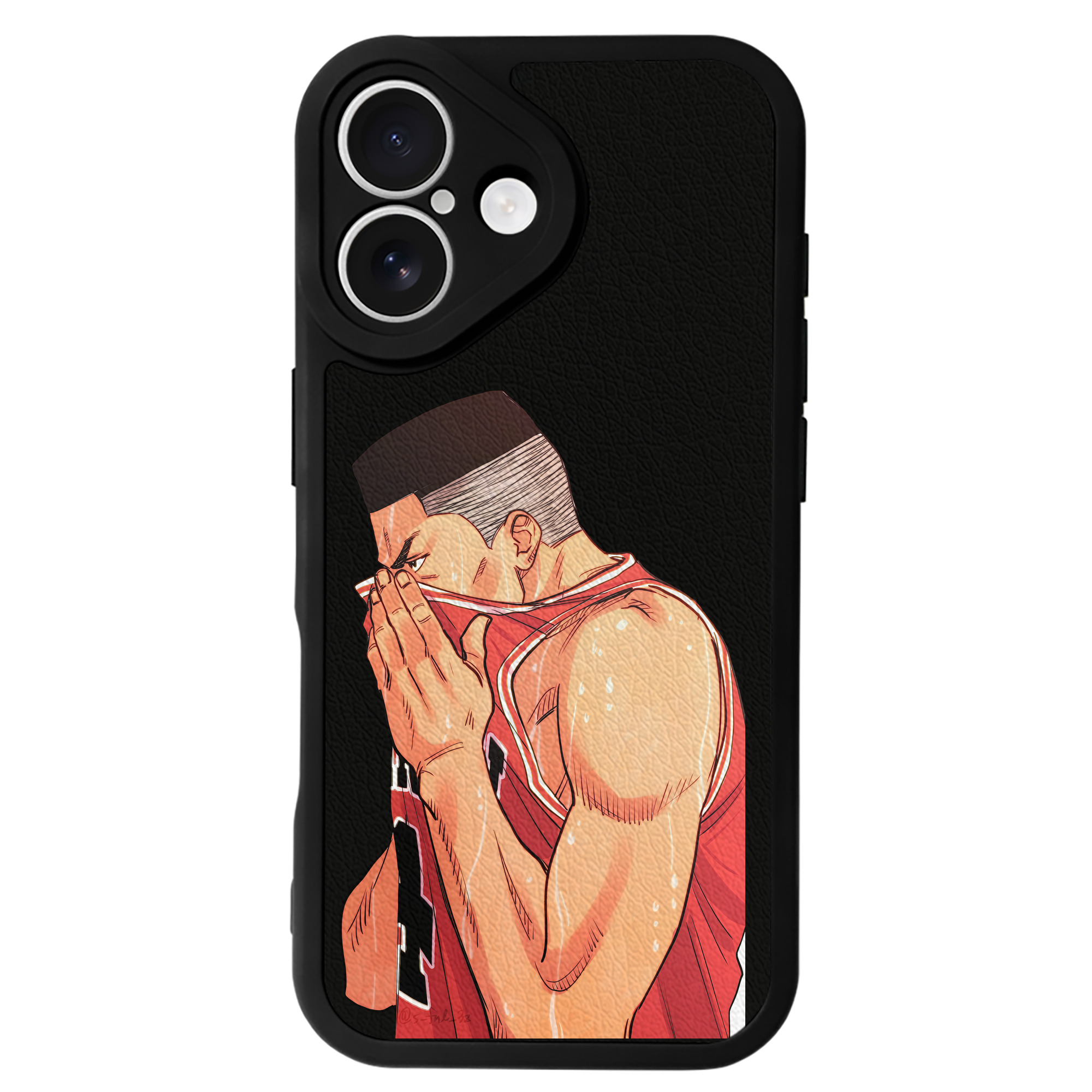 （画像用） SLAM DUNK／スラムダンク 【iPhone 16シリーズ対応】シリコンスマホケース（レザー調） 材質：シリコン